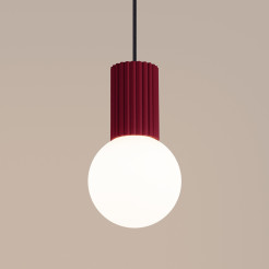 Lampa wisząca HALO 1 burgund SL.1749