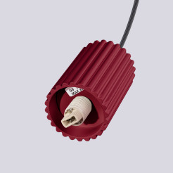 Lampa wisząca HALO 3P burgund SL.1750