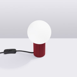 Lampa biurkowa HALO burgund SL.1751