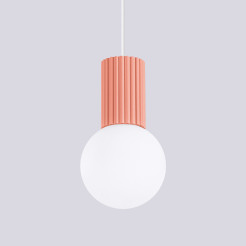 Lampa wisząca HALO 1 brzoskwiniowa SL.1754