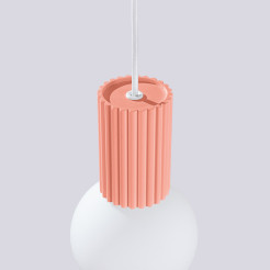 Lampa wisząca HALO 1 brzoskwiniowa SL.1754