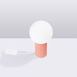 Lampa biurkowa HALO brzoskwiniowa SL.1756
