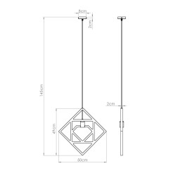 Lampa wisząca CARO SL.1757