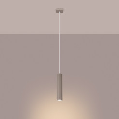 Lampa wisząca KARBON 1 taupe SL.1759