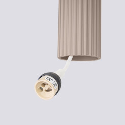 Lampa wisząca KARBON 1 taupe SL.1759