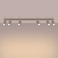 Plafon KARBON 6L taupe SL.1766