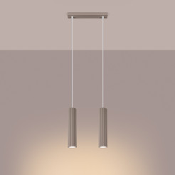 Lampa wisząca KARBON 2 taupe SL.1773