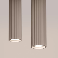 Lampa wisząca KARBON 2 taupe SL.1773
