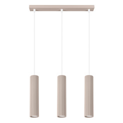 Lampa wisząca KARBON 3L taupe SL.1774