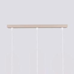 Lampa wisząca KARBON 3L taupe SL.1774