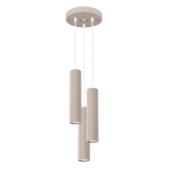 Lampa wisząca KARBON 3P taupe SL.1775