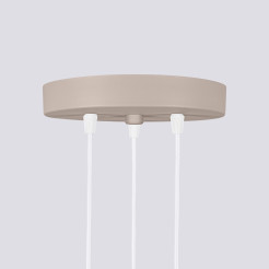 Lampa wisząca KARBON 3P taupe SL.1775