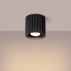 Plafon AURA 1 czarny GU10 SL.1784