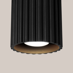 Plafon AURA 1 czarny GU10 SL.1784