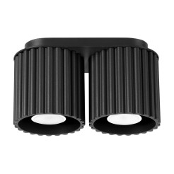 Plafon AURA 2 czarny GU10 SL.1785