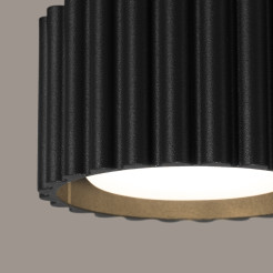 Plafon AURA 1 czarny Gx53 SL.1787
