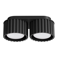 Plafon AURA 2 czarny Gx53 SL.1788