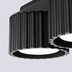Plafon AURA 2 czarny Gx53 SL.1788