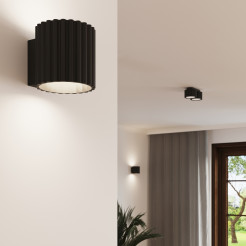 Plafon AURA 2 czarny Gx53 SL.1788