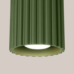 Plafon AURA 1 zielony oliwkowy GU10 SL.1794