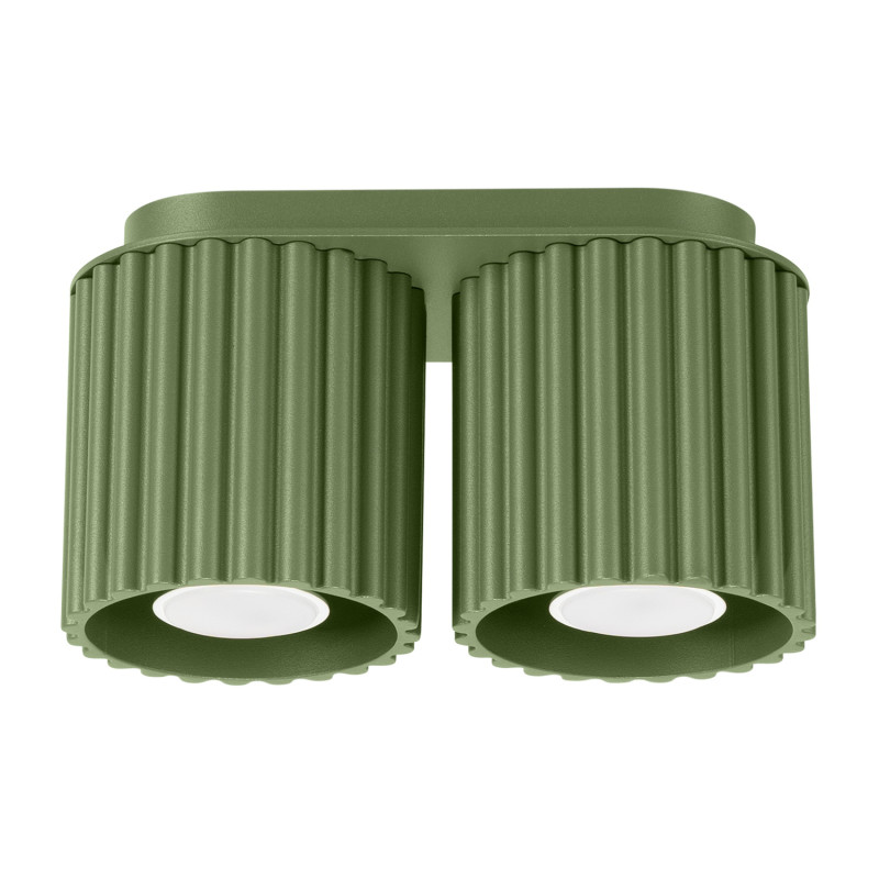 Plafon AURA 2 zielony oliwkowy GU10 SL.1795