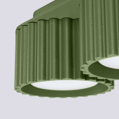 Plafon AURA 2 zielony oliwkowy Gx53 SL.1798