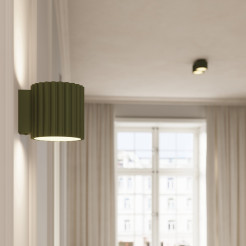 Plafon AURA 2 zielony oliwkowy Gx53 SL.1798