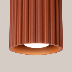 Plafon AURA 1 ochra czerwona GU10 SL.1799