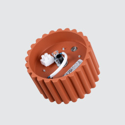 Plafon AURA 1 ochra czerwona Gx53 SL.1802