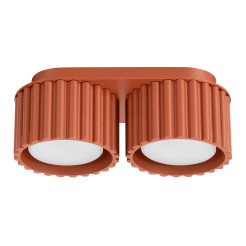 Plafon AURA 2 ochra czerwona Gx53 SL.1803