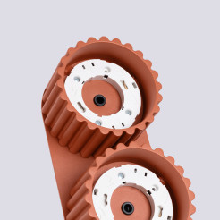 Plafon AURA 2 ochra czerwona Gx53 SL.1803