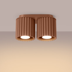 Plafon AURA 2 mocca GU10 SL.1805
