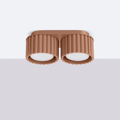 Plafon AURA 2 mocca Gx53 SL.1808