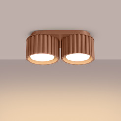 Plafon AURA 2 mocca Gx53 SL.1808