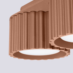 Plafon AURA 2 mocca Gx53 SL.1808