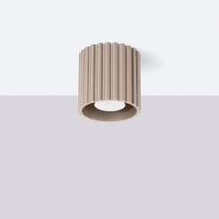 Plafon AURA 1 taupe GU10 SL.1814
