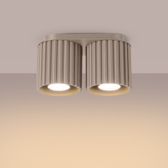 Plafon AURA 2 taupe GU10 SL.1815