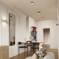 Plafon AURA 1 taupe Gx53 SL.1817