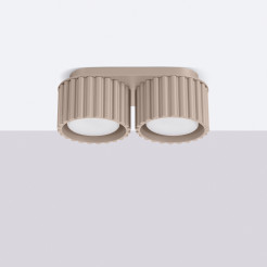 Plafon AURA 2 taupe Gx53 SL.1818