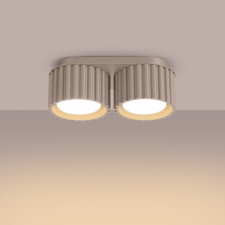 Plafon AURA 2 taupe Gx53 SL.1818