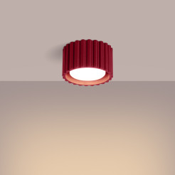 Plafon AURA 1 burgund Gx53 SL.1822