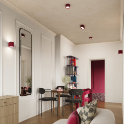Plafon AURA 1 burgund Gx53 SL.1822