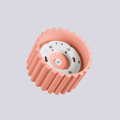 Plafon AURA 1 brzoskwiniowy Gx53 SL.1827