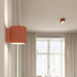 Plafon AURA 1 brzoskwiniowy Gx53 SL.1827