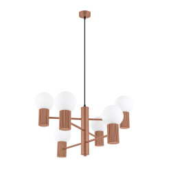 Żyrandol HALO 6 mocca SL.1834