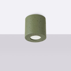 Plafon ORBIS beton zielona oliwka SL.1841