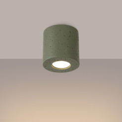Plafon ORBIS beton zielona oliwka SL.1841