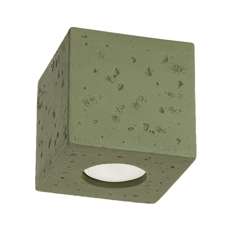 Plafon QUAD beton zielona oliwka SL.1845