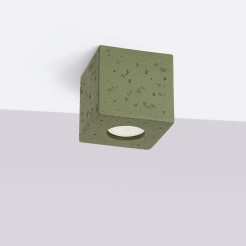 Plafon QUAD beton zielona oliwka SL.1845