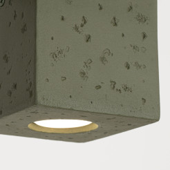 Plafon QUAD beton zielona oliwka SL.1845